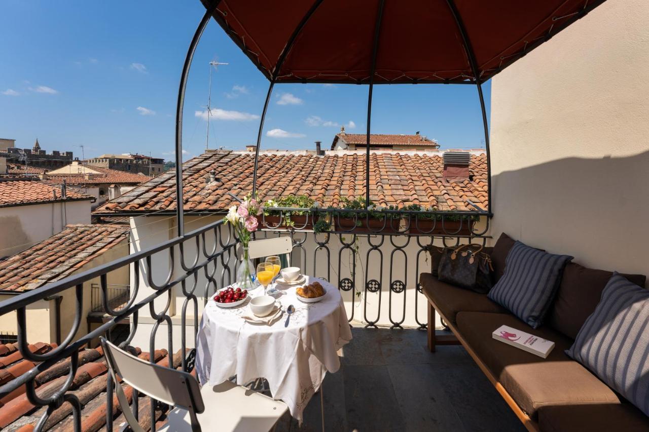 Terrace Apt In Piazza Strozzi-Center Of Florenz Exterior foto