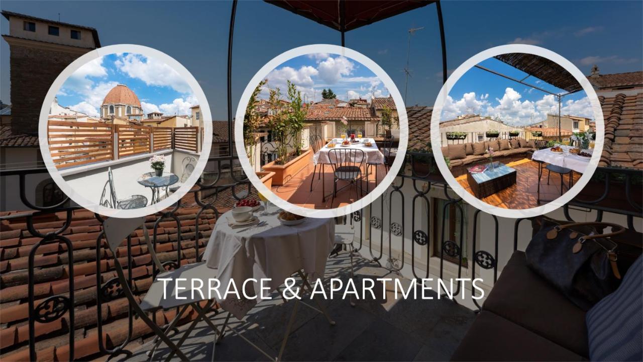 Terrace Apt In Piazza Strozzi-Center Of Florenz Exterior foto
